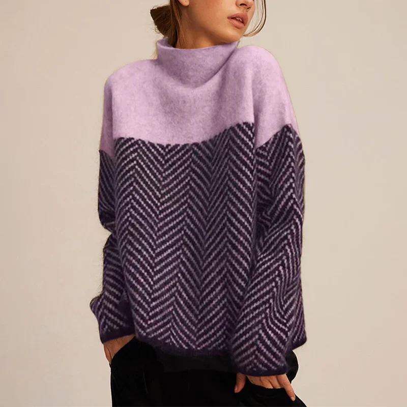 Mira - Pull Torsadé Elegante