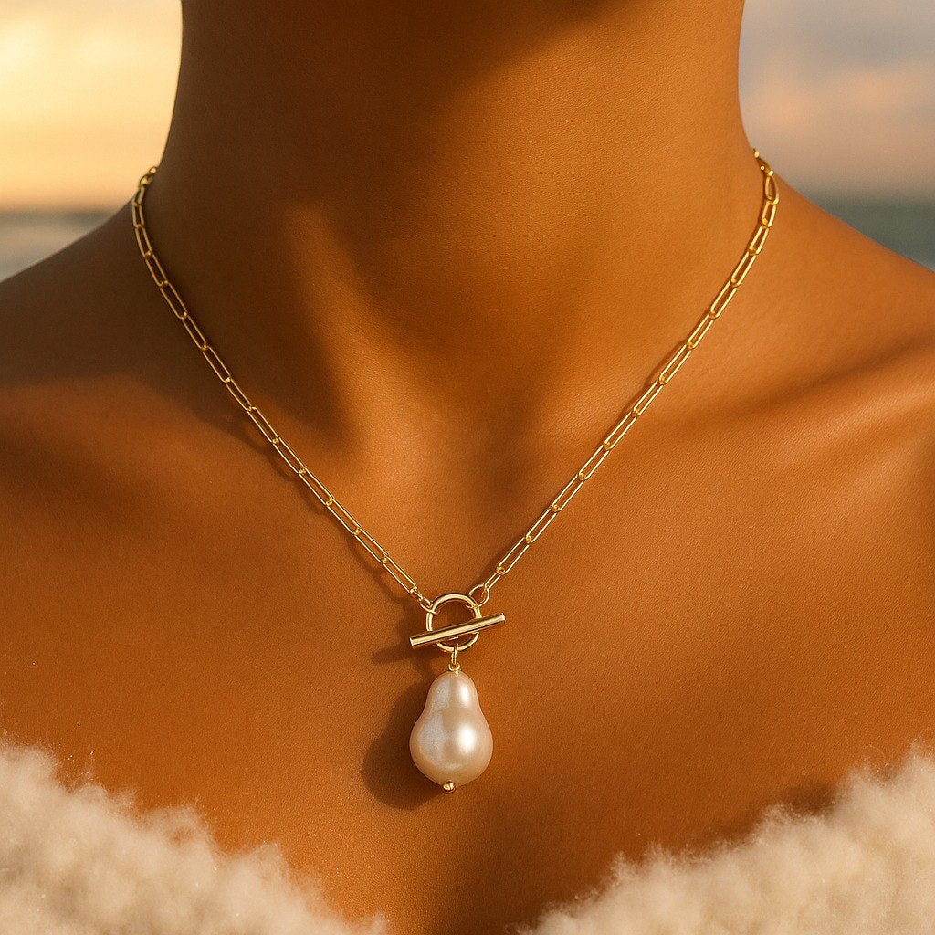 Artemia – Colar com Pérola Natural