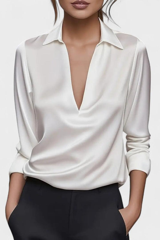 Ida | Camisa de cetim
