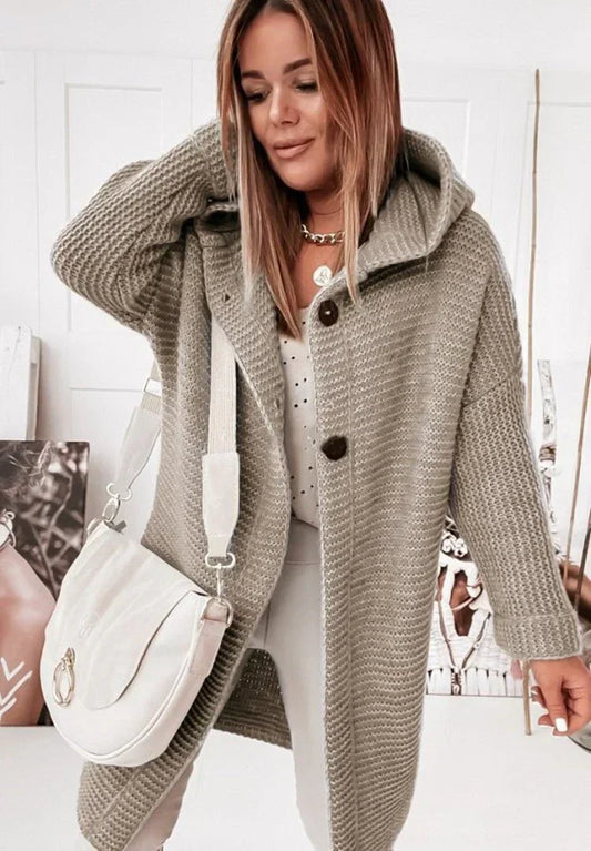 Ranee | Cardigan longo para mulher | Inverno