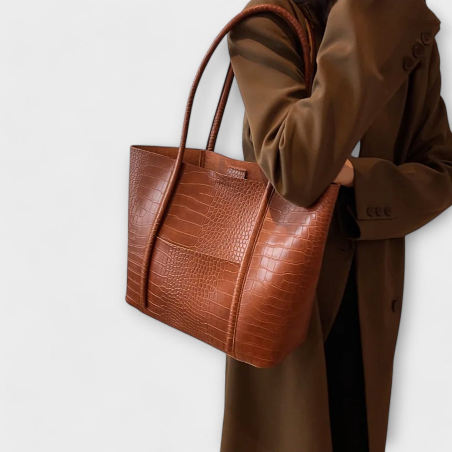 Kaelen - Saco Elegante em Couro