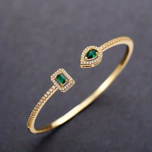 Bracelete Claudia de Esmeralda
