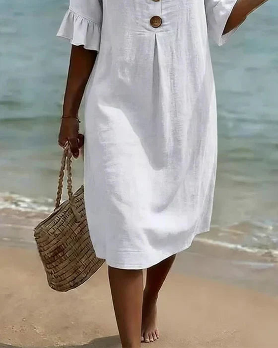 Vestido informal de mulher.