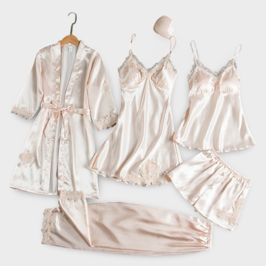 Noga - Conjunto de Roupa de Dormir de Seda
