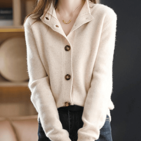 Annie - Gilet Chic em Cachemira