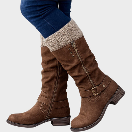 Glória - Botas Conforto de Cano Alto