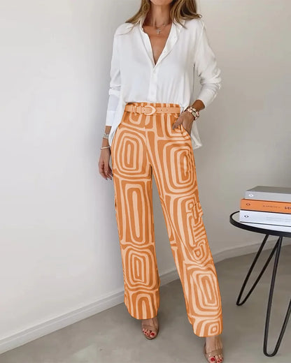 Olivia - Conjunto Elegante de Duas Peças