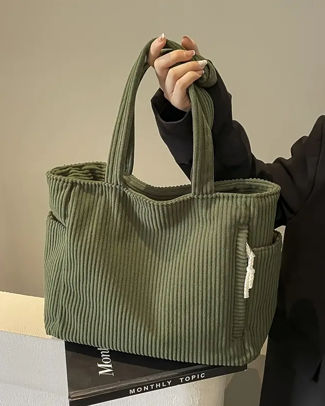 Tilda - Saco Elegante Canelado