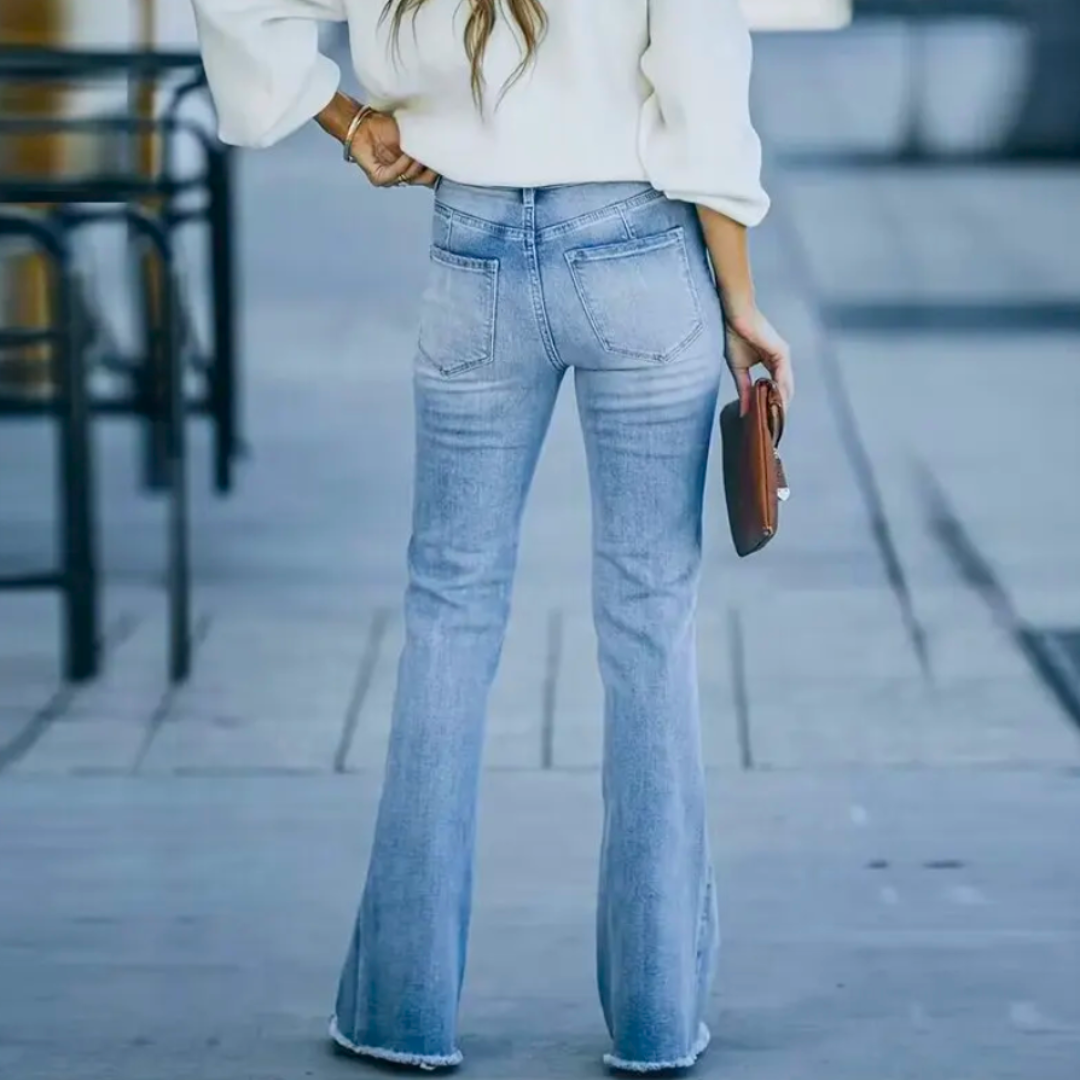 Joanne - Jeans Boémios Elásticos