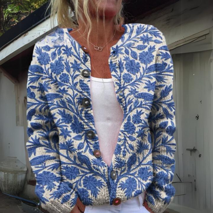 Amelie - Cardigan Floral Elegante