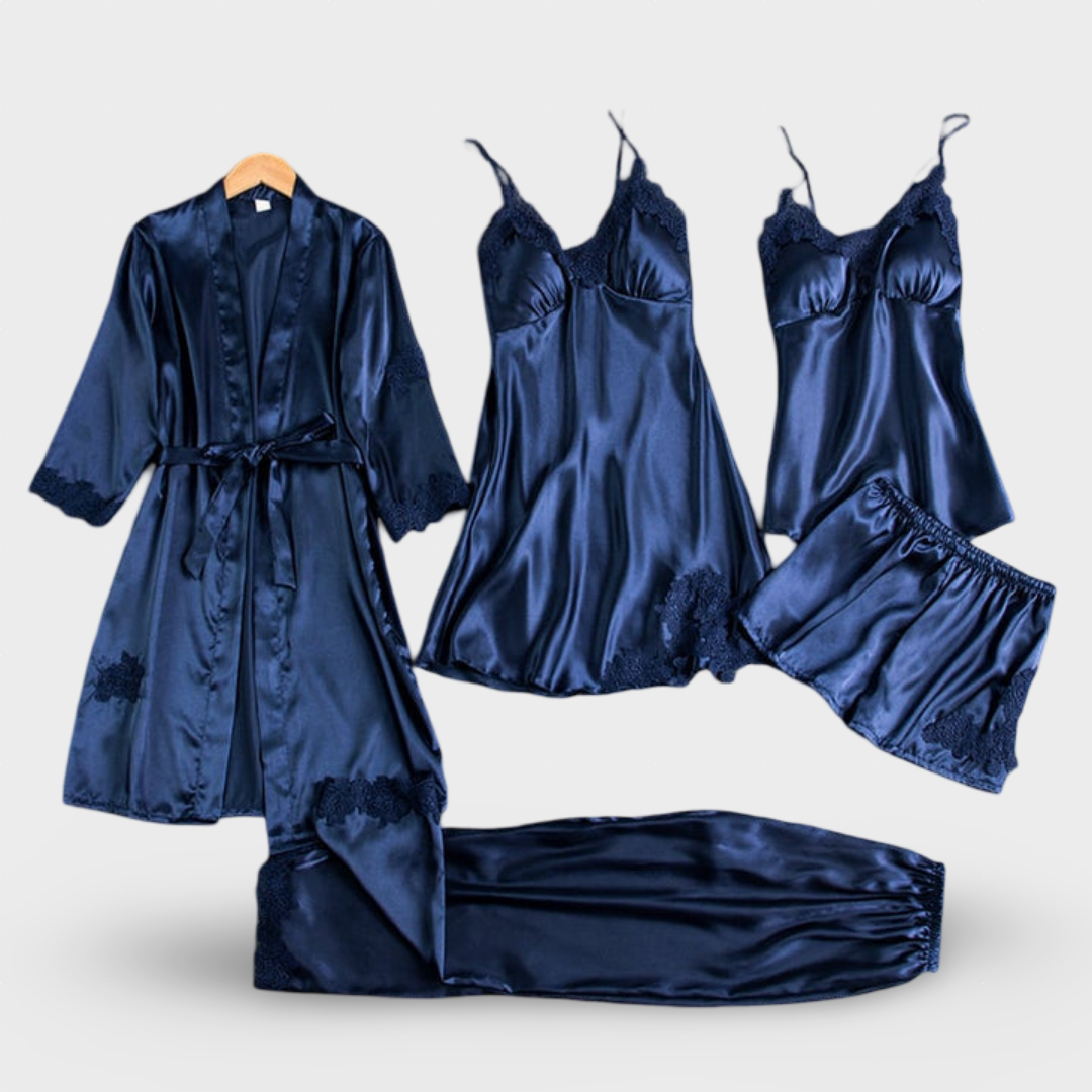 Noga - Conjunto de Roupa de Dormir de Seda