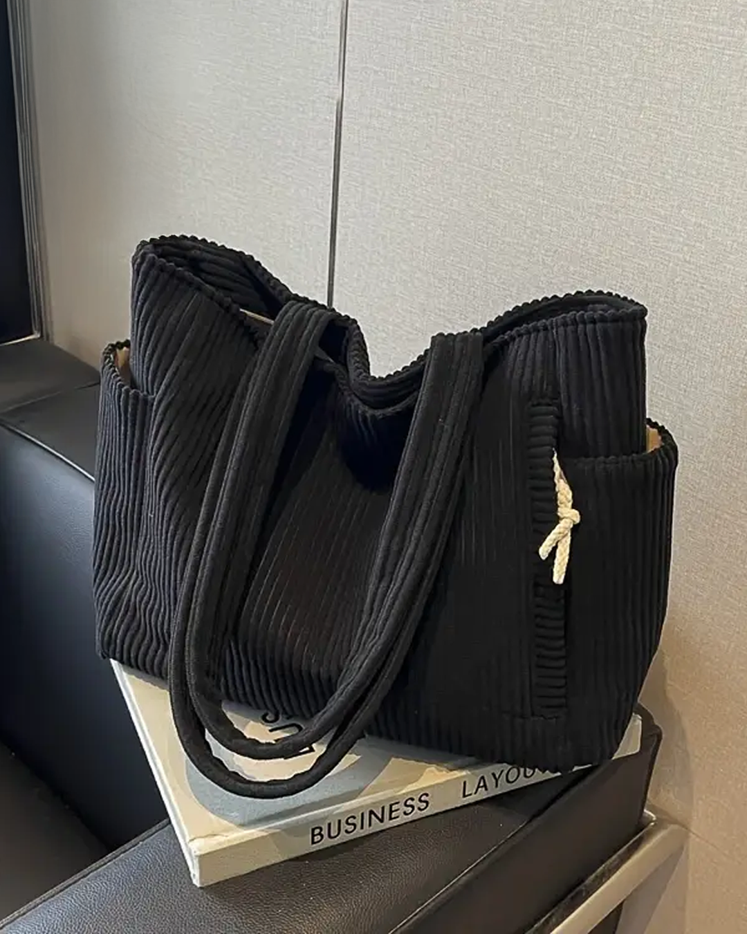Tilda - Saco Elegante Canelado