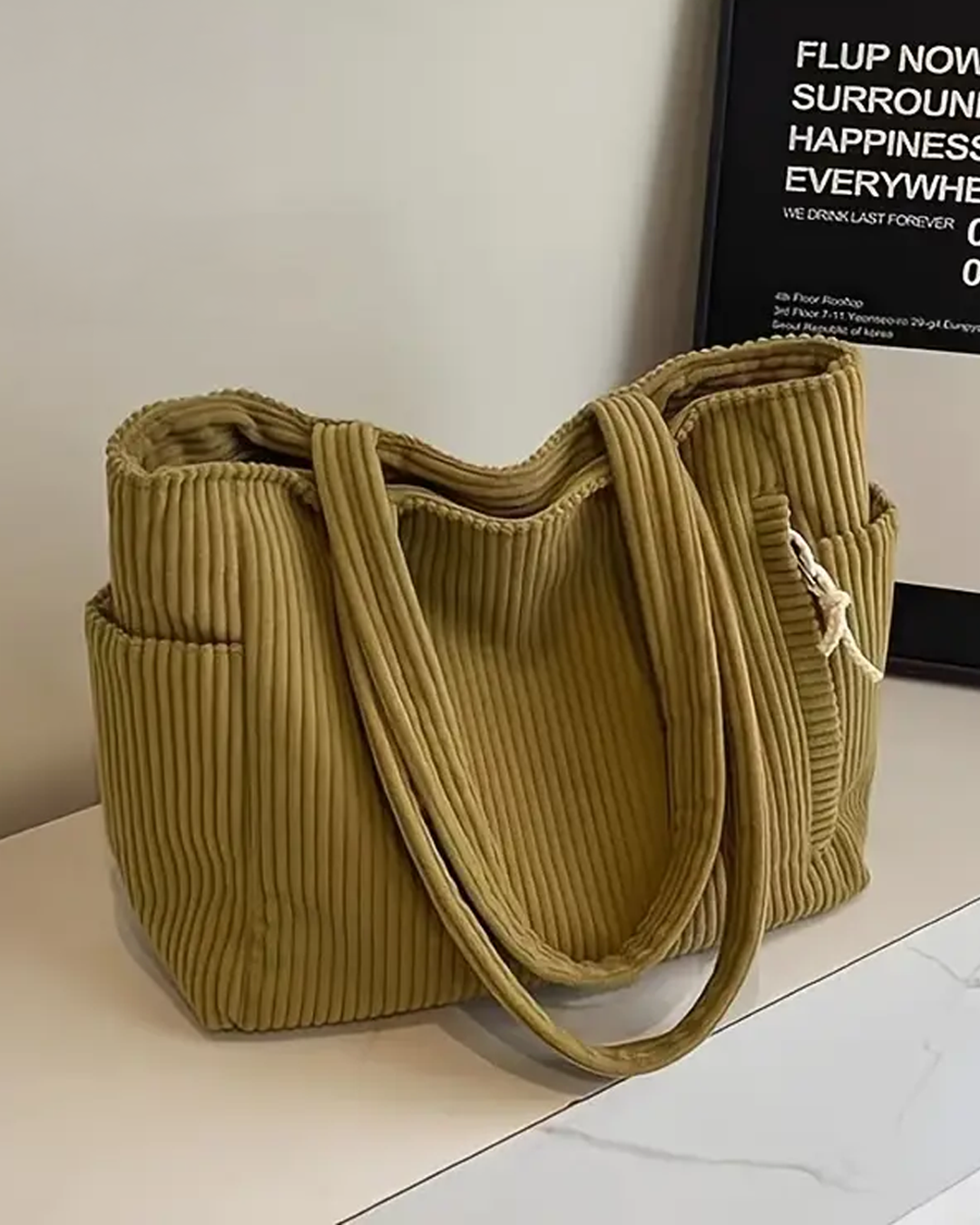 Tilda - Saco Elegante Canelado