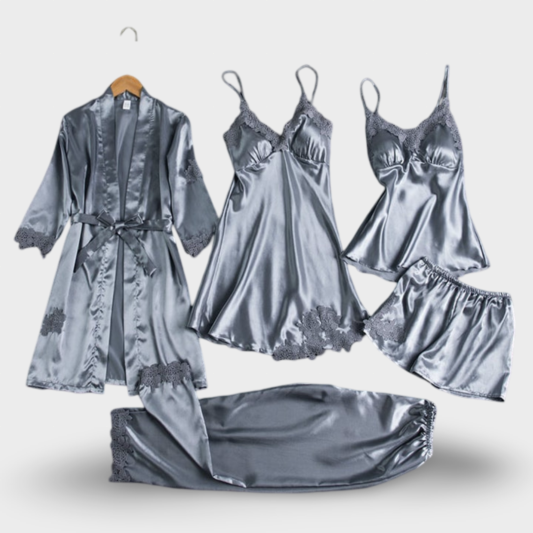 Noga - Conjunto de Roupa de Dormir de Seda