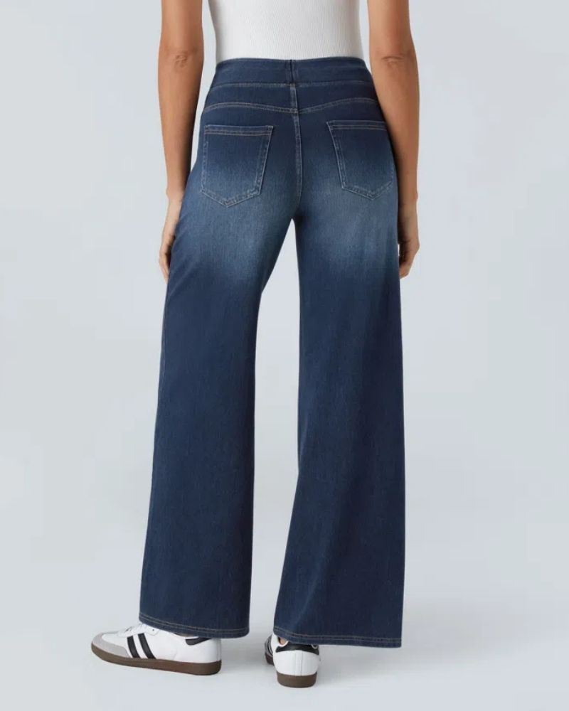 Ainsley - Jeans de Perna Larga Confortáveis