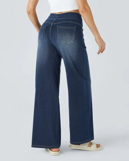 Ainsley - Jeans de Perna Larga Confortáveis