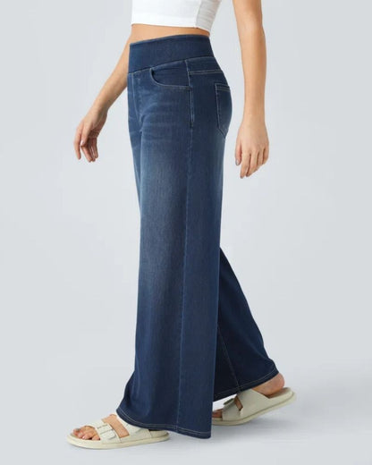 Ainsley - Jeans de Perna Larga Confortáveis