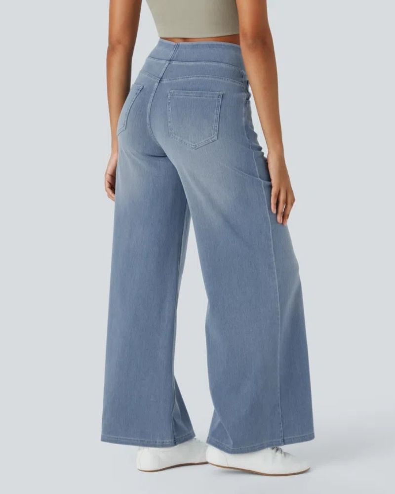 Ainsley - Jeans de Perna Larga Confortáveis