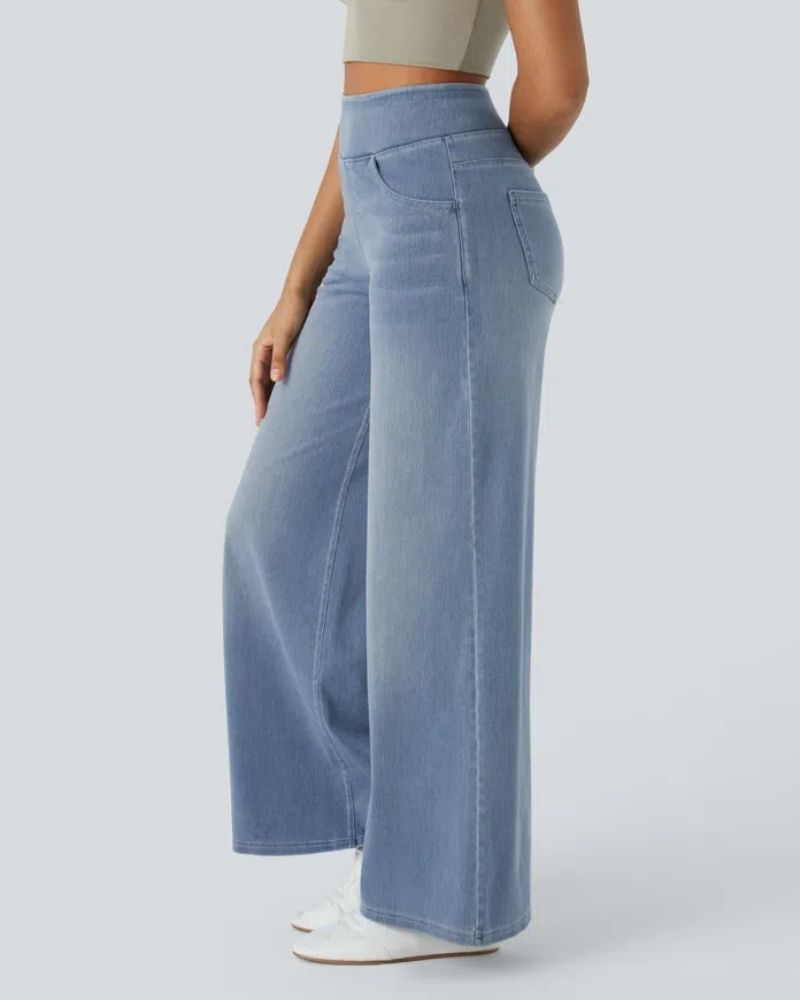 Ainsley - Jeans de Perna Larga Confortáveis