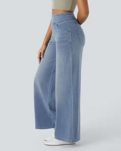 Ainsley - Jeans de Perna Larga Confortáveis