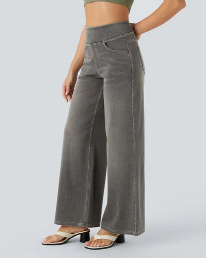 Ainsley - Jeans de Perna Larga Confortáveis