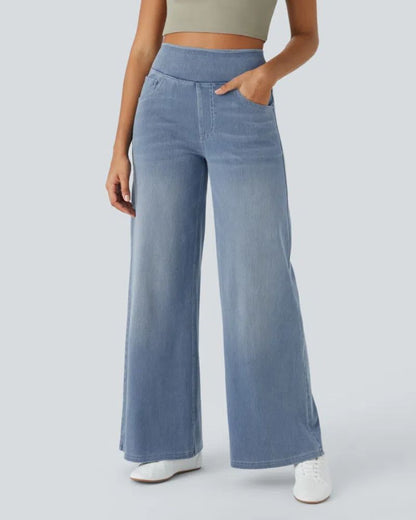 Ainsley - Jeans de Perna Larga Confortáveis