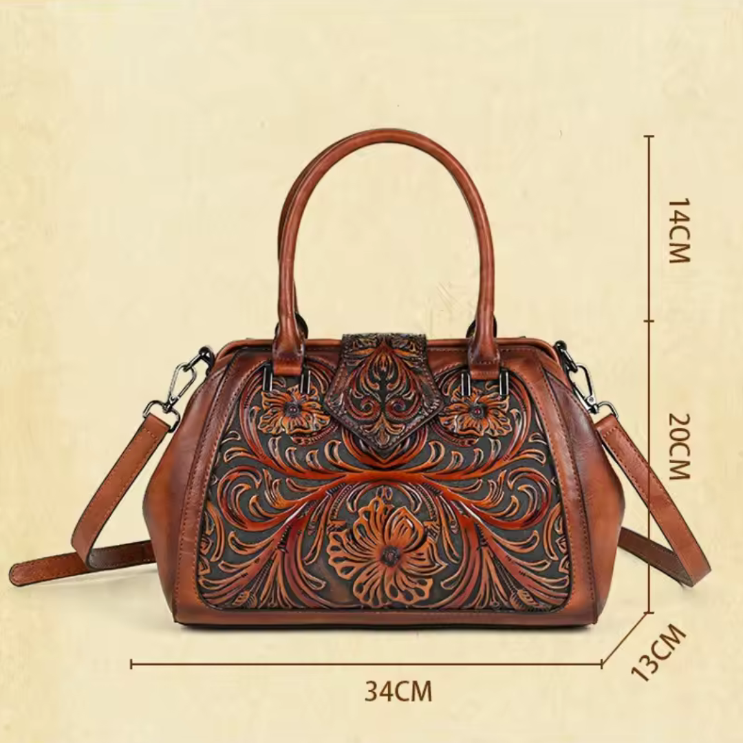 Florina - Saco de Mão Floral Elegante