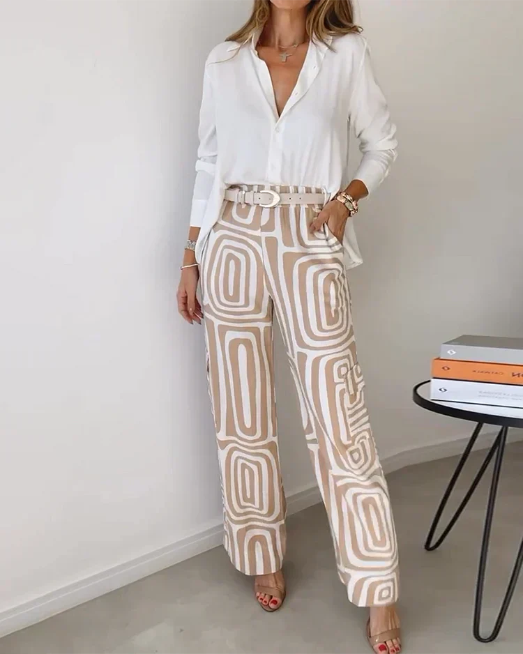 Olivia - Conjunto Elegante de Duas Peças