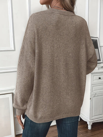 Azariah - Pullover Descontraído Elegante