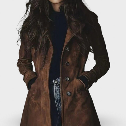 Letícia – Casaco Longo Elegante
