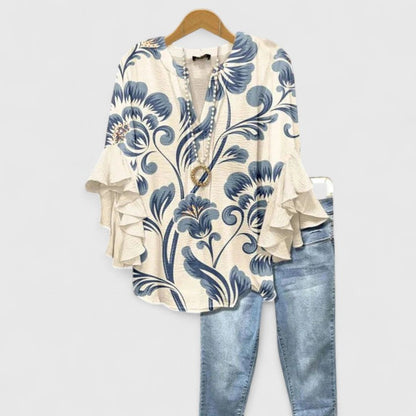 Valentina™ | Blusa Elegante e Sofisticada