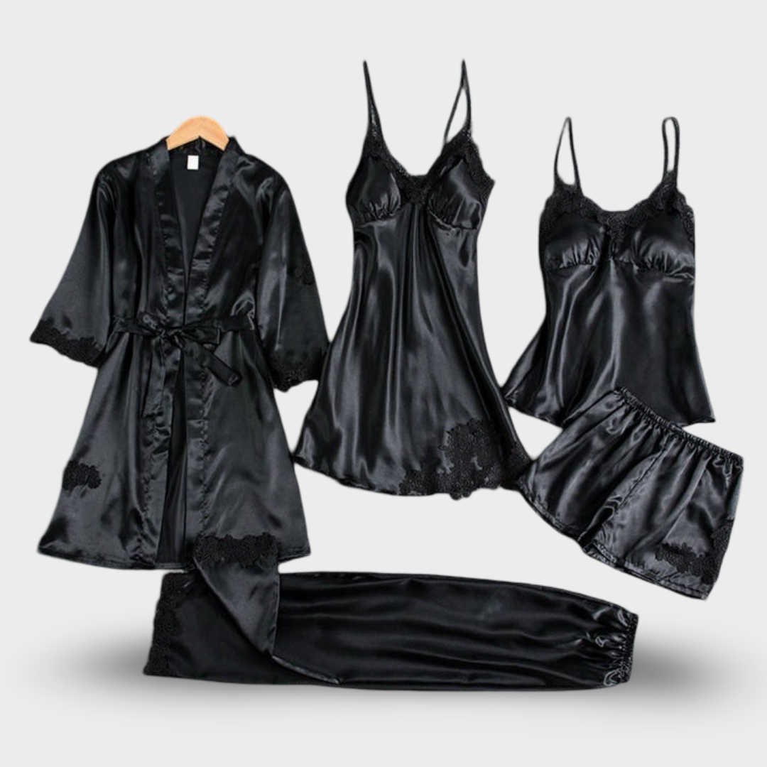 Noga - Conjunto de Roupa de Dormir de Seda