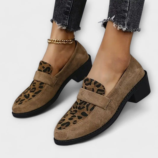 Mila - Sapatos com Padrāo Leopardo