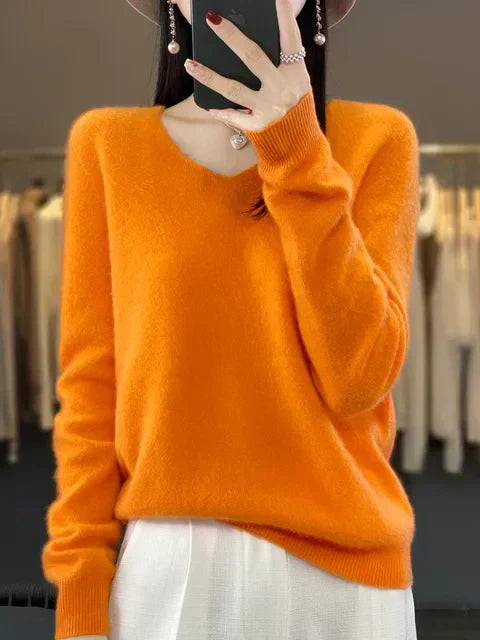 Inès - Pullover de Cachemira Elegante