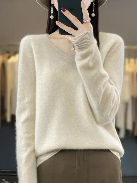 Inès - Pullover de Cachemira Elegante