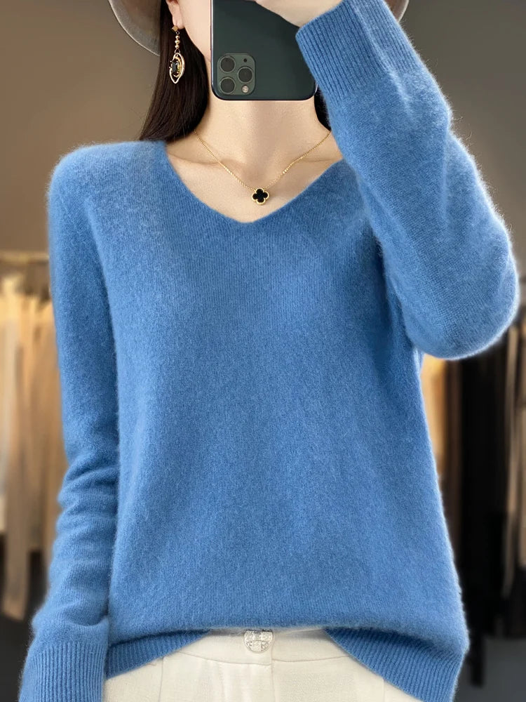 Inès - Pullover de Cachemira Elegante