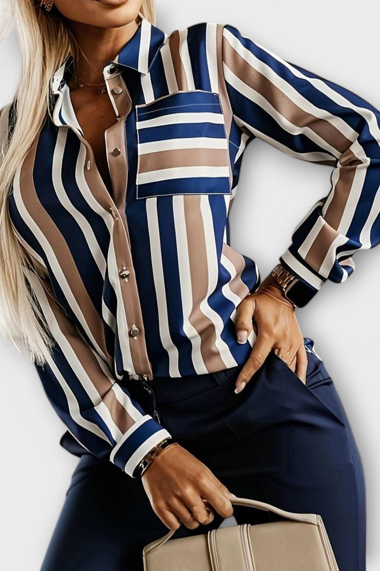 Birgitte | Camisa riscada