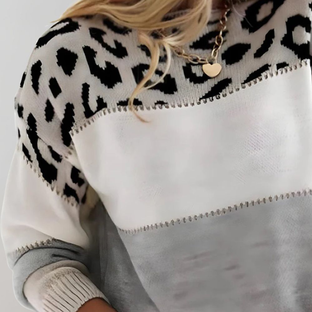 Pascaline - Sweat Imprimido Pantera Chic