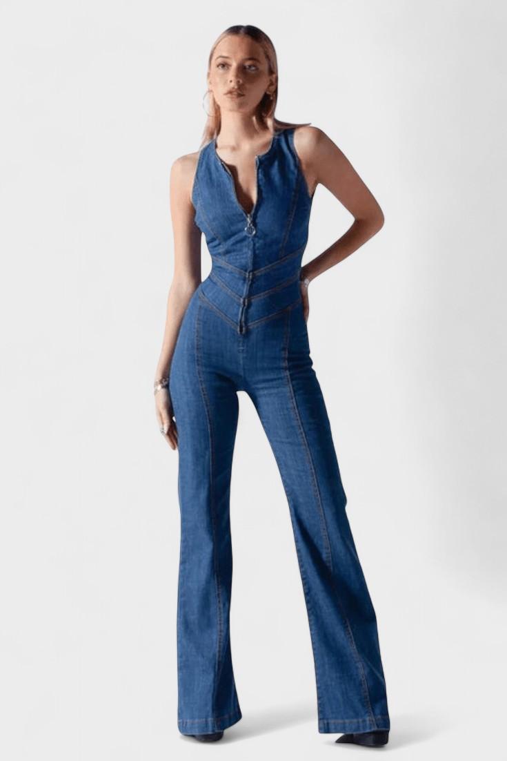 Ditte | Macacão de denim
