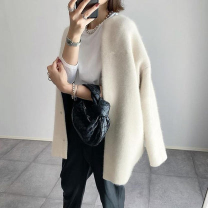 Fiorelle | Cardigan longo para mulher | Inverno