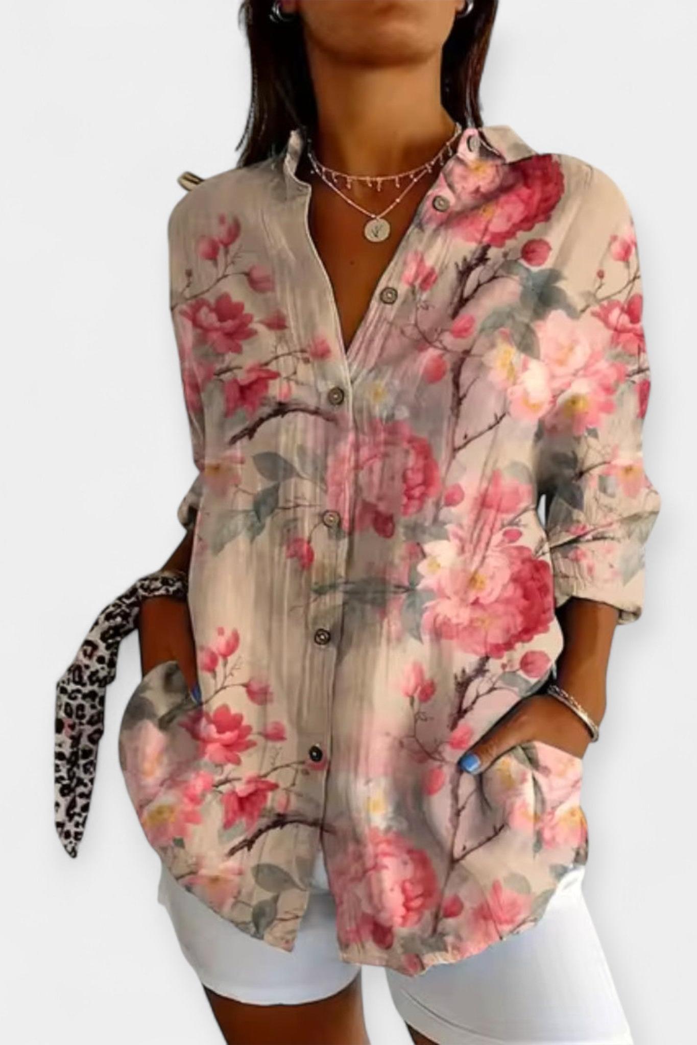 Frida | Camisa com Estampa Floral