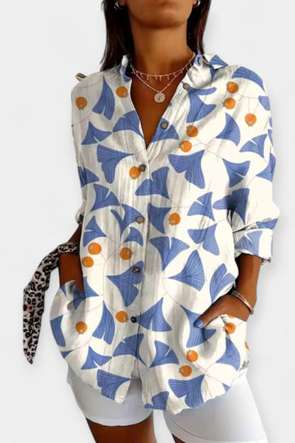 Frida | Camisa com Estampa Floral