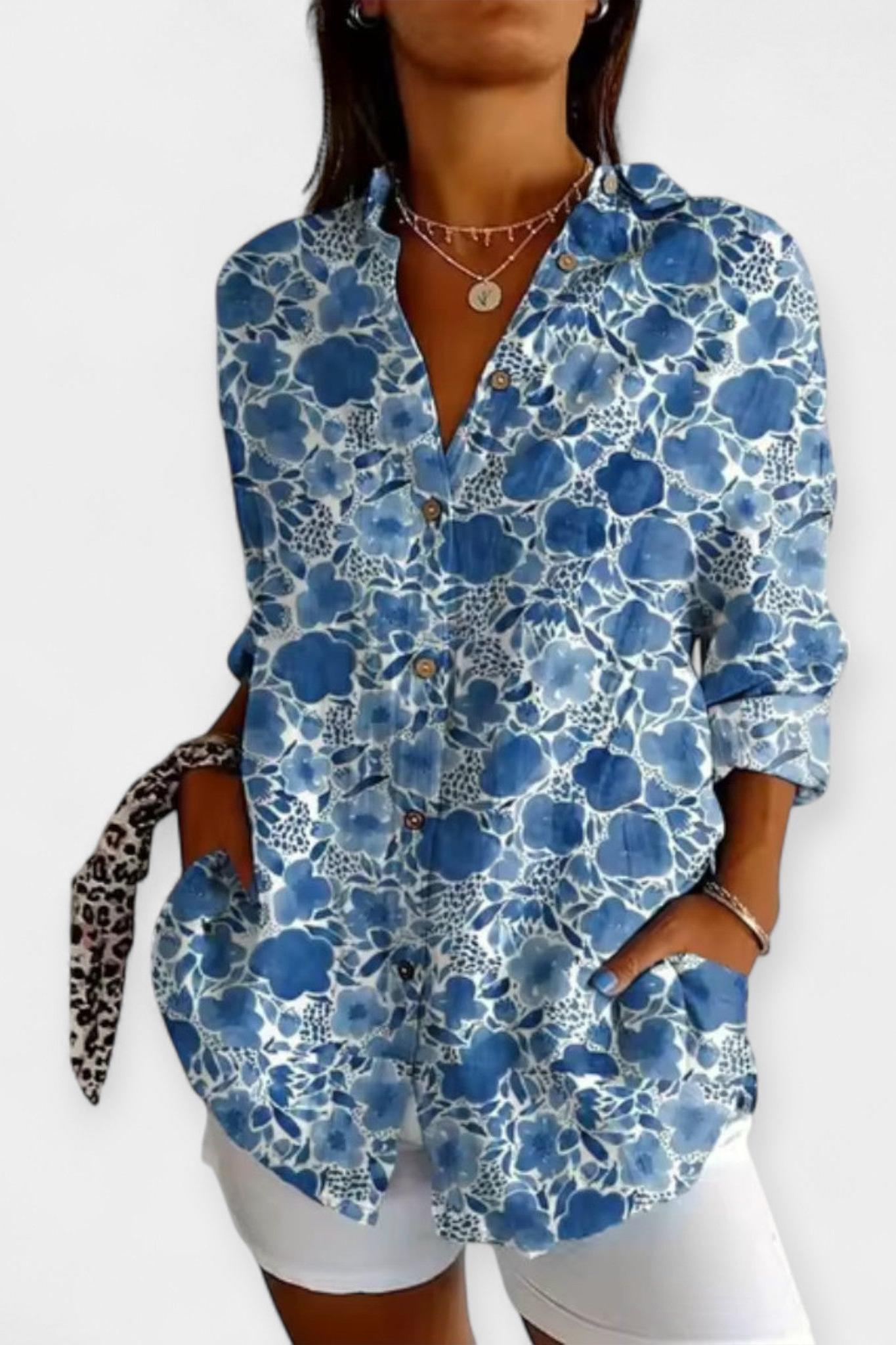 Frida | Camisa com Estampa Floral
