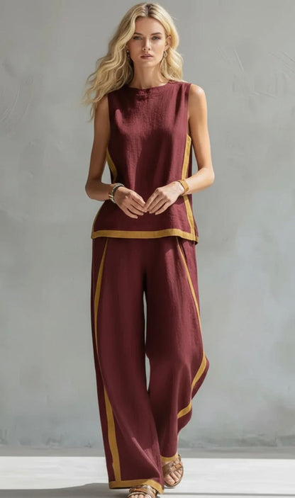 Leila™ | Conjunto elegante de duas peças