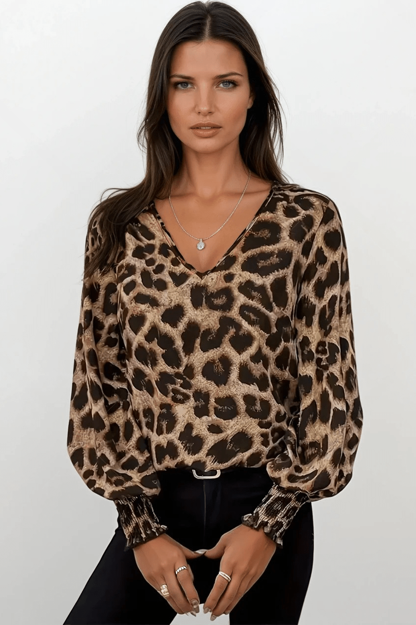 Gry | Camisa Leopardo