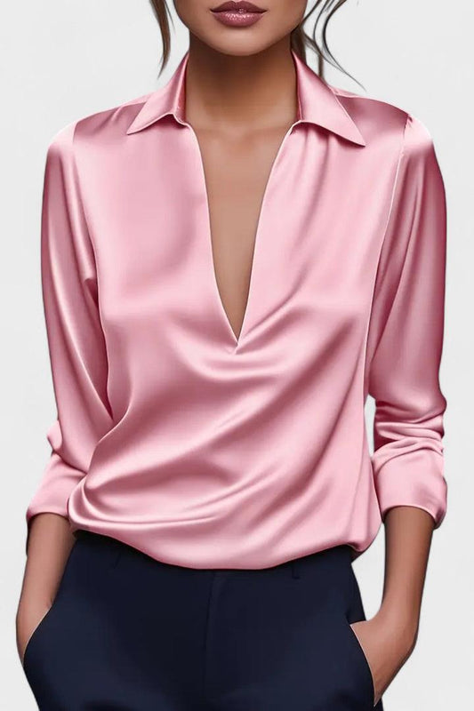 Ida | Camisa de cetim