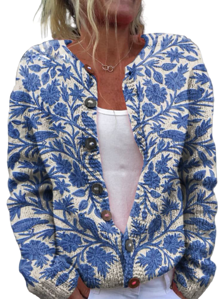 Lison | Cardigan bordado para mulher | Moderno