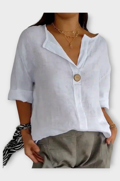 Marie | Camisa de gola em V