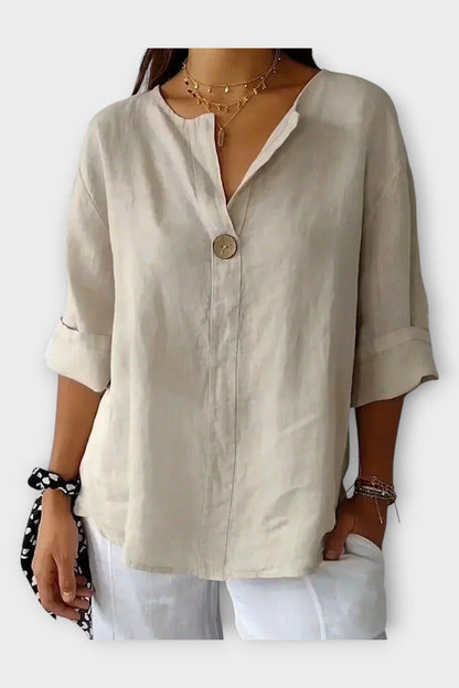 Marie | Camisa de gola em V