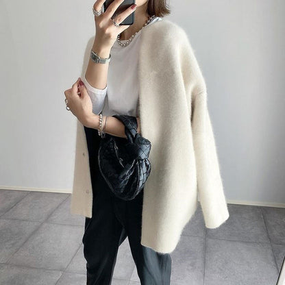 Chloé - Cardigan Elegante em Cachemira